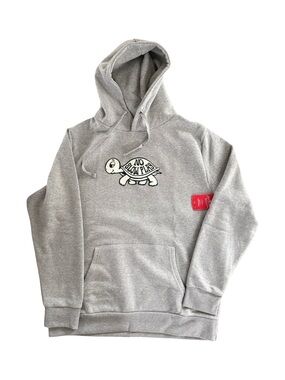 American Needle Gray Fleece Unisex Pullover Graphic Hoodie NWT Size L